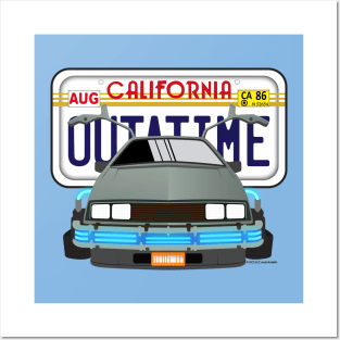 OUTATIME California Posters and Art